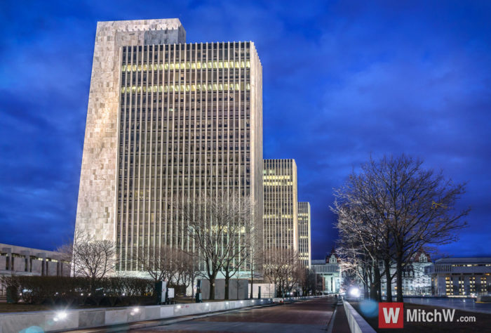 Empire State Plaza Glow – Commercial photographer Albany NY