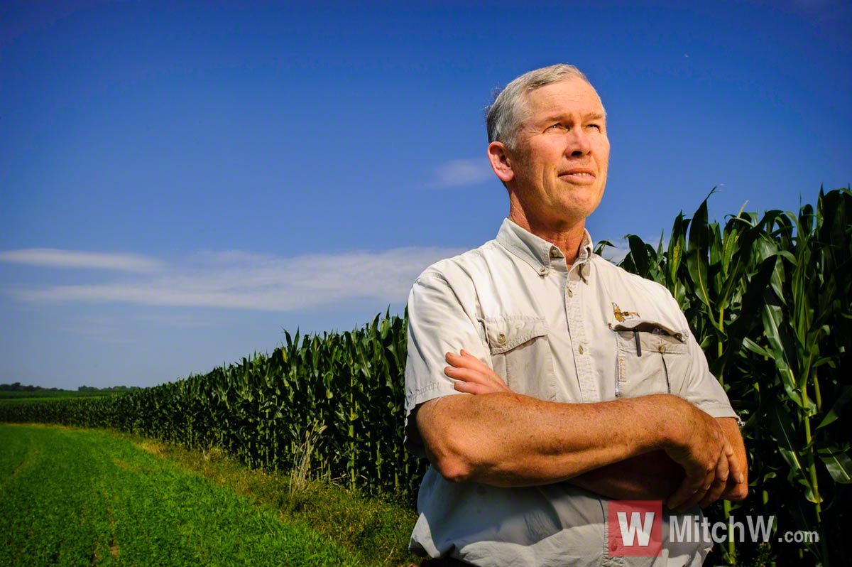 dairy farmer portrait