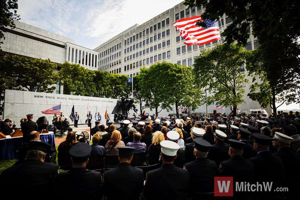 empire state plaza firefighter memorial